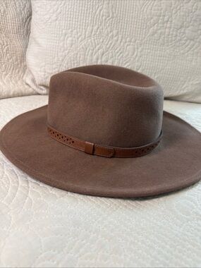 Vintage Eddy Bros Lite Felt Hat
USA Wool Felt Drifter Brown
Packable Hat
